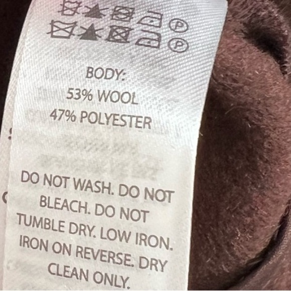 House of Harlow 1960 Wool Blend Patch Pocket Coat Large NWT in Chicory Coffee - Picture 6 of 7